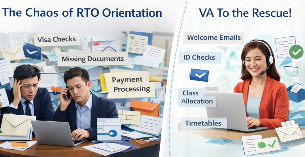 VA managing RTO pre-arrival communication and class allocation